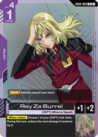 Image of Rey Za Burrel (GD04-093) - Phantom Aria Holofoil