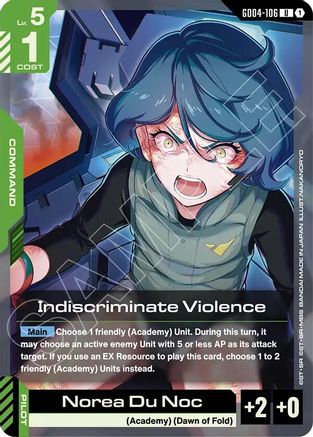 Image of Indiscriminate Violence (GD04-106) - Phantom Aria