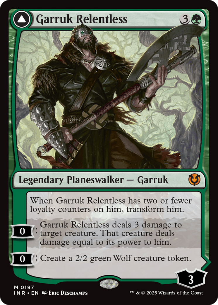Image of Garruk Relentless // Garruk, the Veil-Cursed [Innistrad Remastered]