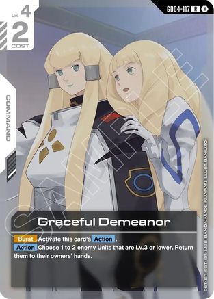 Image of Graceful Demeanor (GD04-117) - Phantom Aria Holofoil