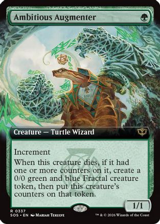 Image of Ambitious Augmenter (Extended Art) (SOS-337) - Secrets of Strixhaven