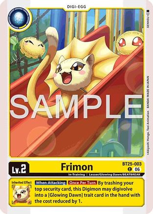 Image of Frimon (BT25-003) - Dual Revolution