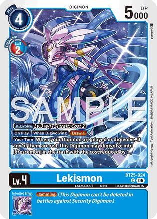Image of Lekismon (BT25-024) - Dual Revolution