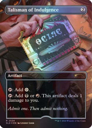 Image of Talisman of Indulgence (SLD-2524) - Secret Lair Drop Series Foil