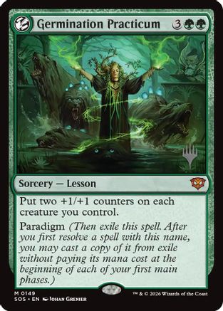 Image of Germination Practicum (PPSOS-149) - Promo Pack: Secrets of Strixhaven Foil
