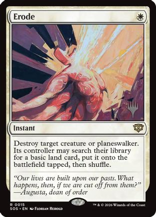 Image of Erode (PPSOS-015) - Promo Pack: Secrets of Strixhaven Foil