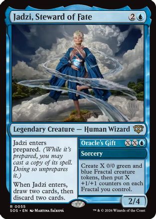 Image of Jadzi, Steward of Fate (PPSOS-055) - Promo Pack: Secrets of Strixhaven