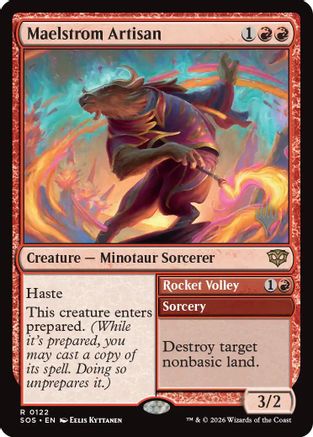 Image of Maelstrom Artisan (PPSOS-122) - Promo Pack: Secrets of Strixhaven