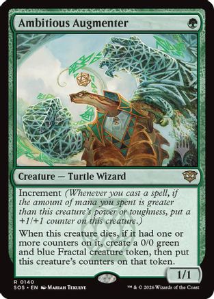 Image of Ambitious Augmenter (PPSOS-140) - Promo Pack: Secrets of Strixhaven