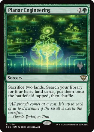 Image of Planar Engineering (PPSOS-158) - Promo Pack: Secrets of Strixhaven Foil