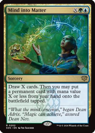 Image of Mind into Matter (PPSOS-202) - Promo Pack: Secrets of Strixhaven Foil
