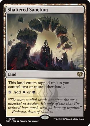 Image of Shattered Sanctum (PPSOS-260) - Promo Pack: Secrets of Strixhaven