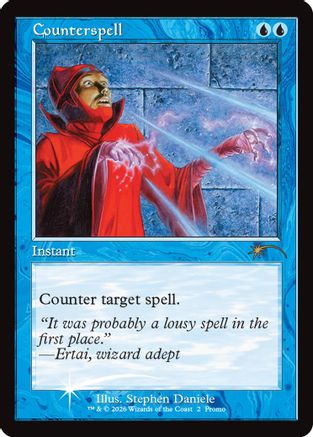 Image of Counterspell (Retro Frame) (MFP-002) - MagicFest Cards Foil