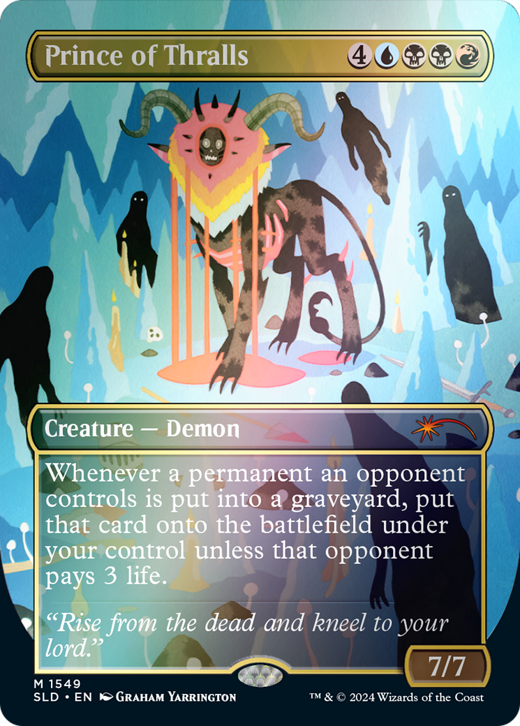 Image of Prince of Thralls (Rainbow Foil) [Secret Lair Drop Series]
