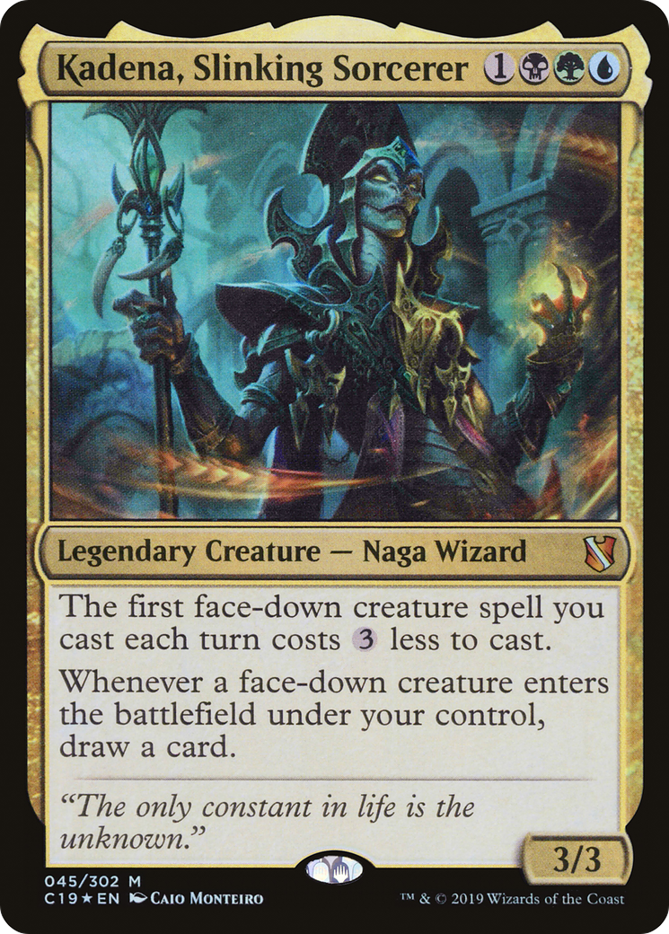 Image of Kadena, Slinking Sorcerer [Commander 2019]