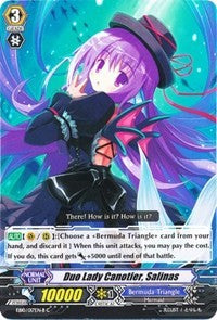 Image of Duo Lady Canotier, Salinas (Black) (EB10/017EN-B) [Divas Duet]
