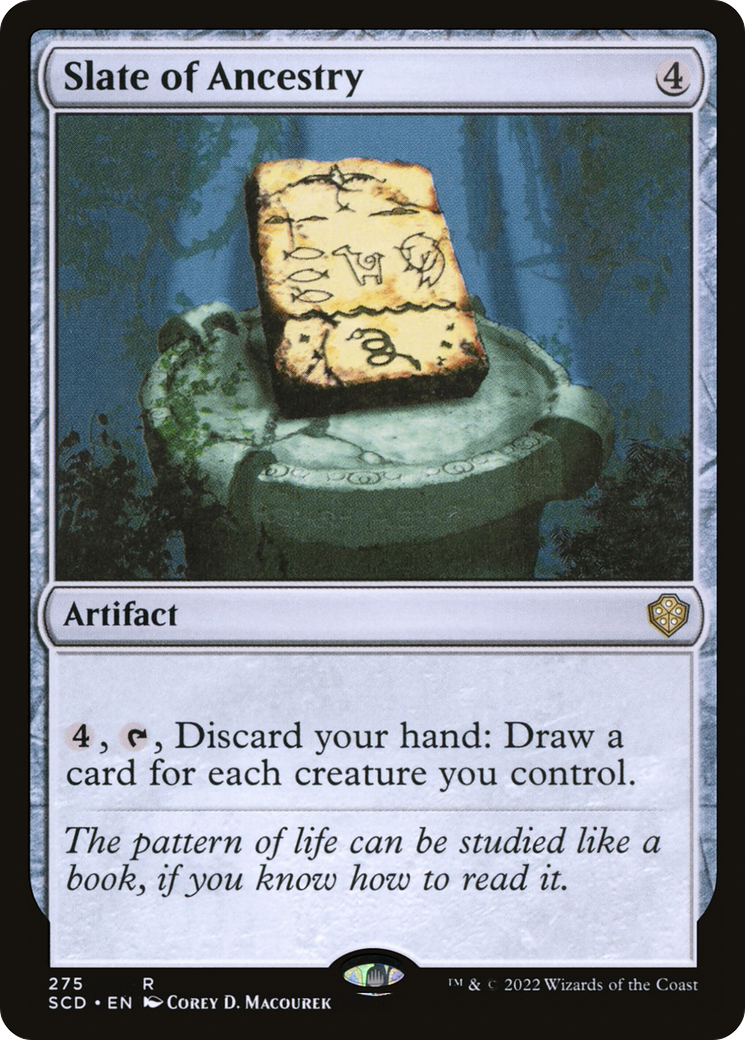 Image of Slate of Ancestry [Starter Commander Decks]