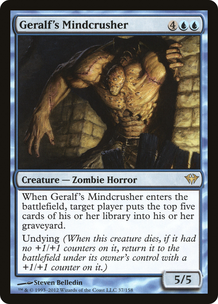 Image of Geralf's Mindcrusher [Dark Ascension]