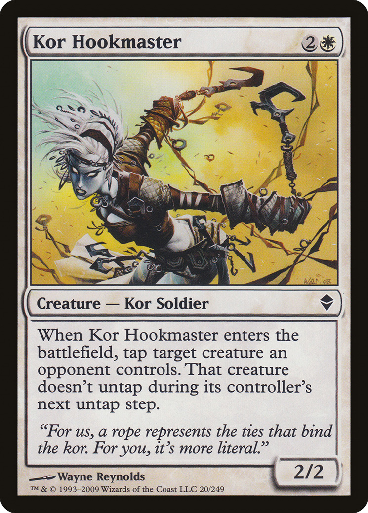 Image of Kor Hookmaster [Zendikar]