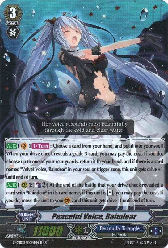 Image of Peaceful Voice, Raindear (G-CB03/004EN) [Blessing of Divas]