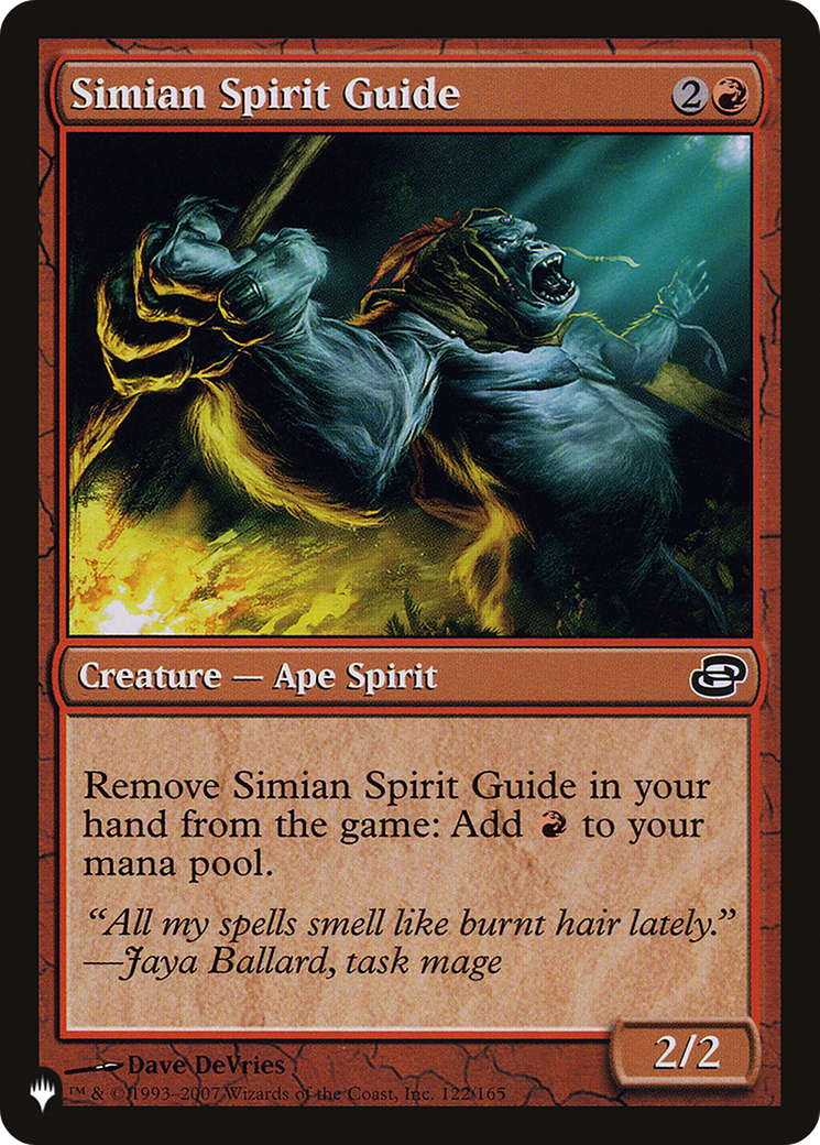 Image of Simian Spirit Guide [The List]