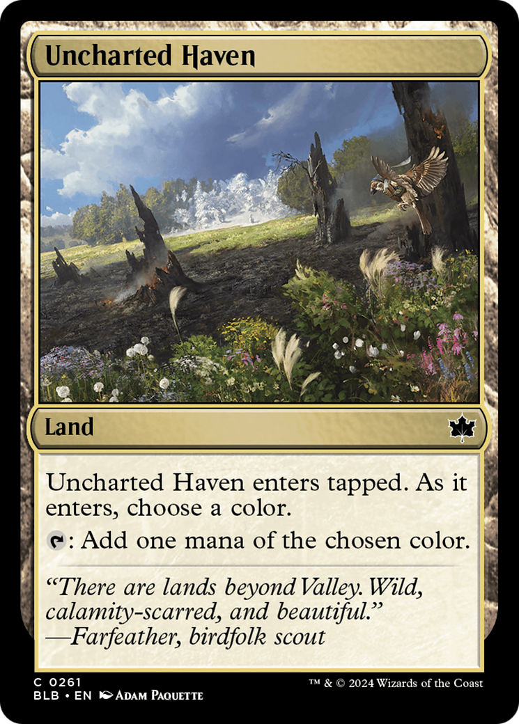 Image of Uncharted Haven [Bloomburrow]