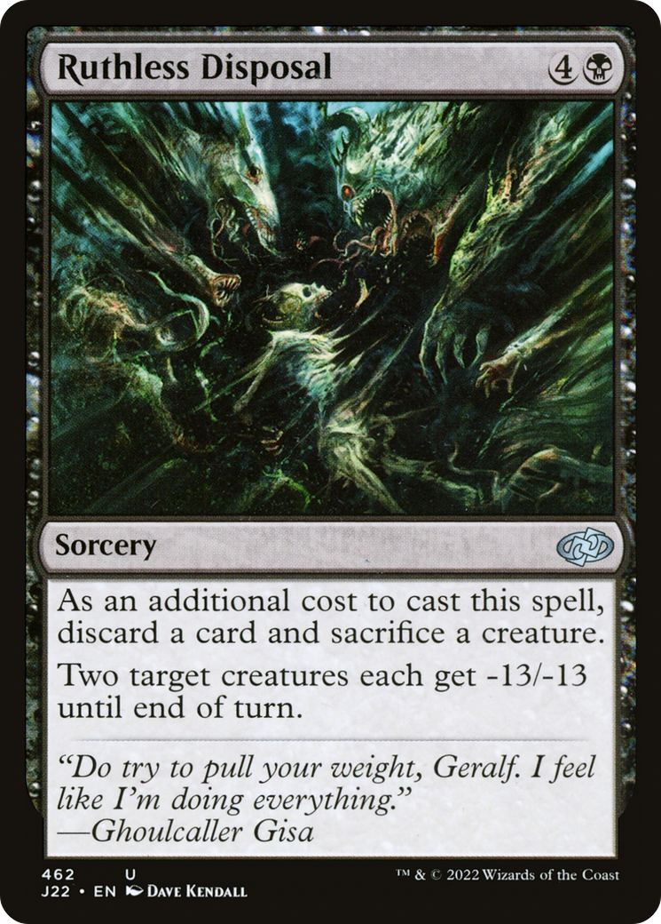 Image of Ruthless Disposal [Jumpstart 2022]