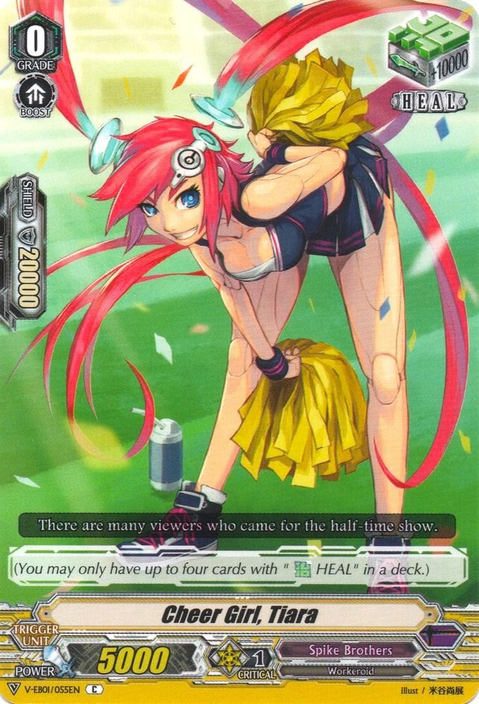 Image of Cheer Girl, Tiara (V-EB01/055EN) [The Destructive Roar]