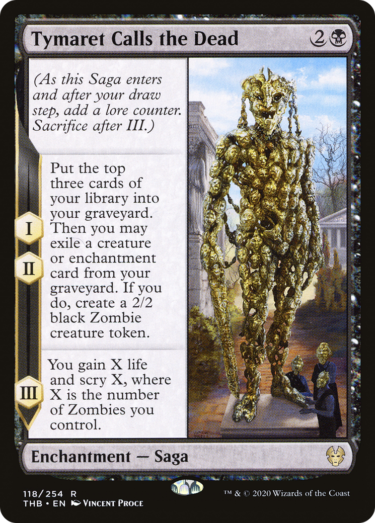 Image of Tymaret Calls the Dead [Theros Beyond Death]