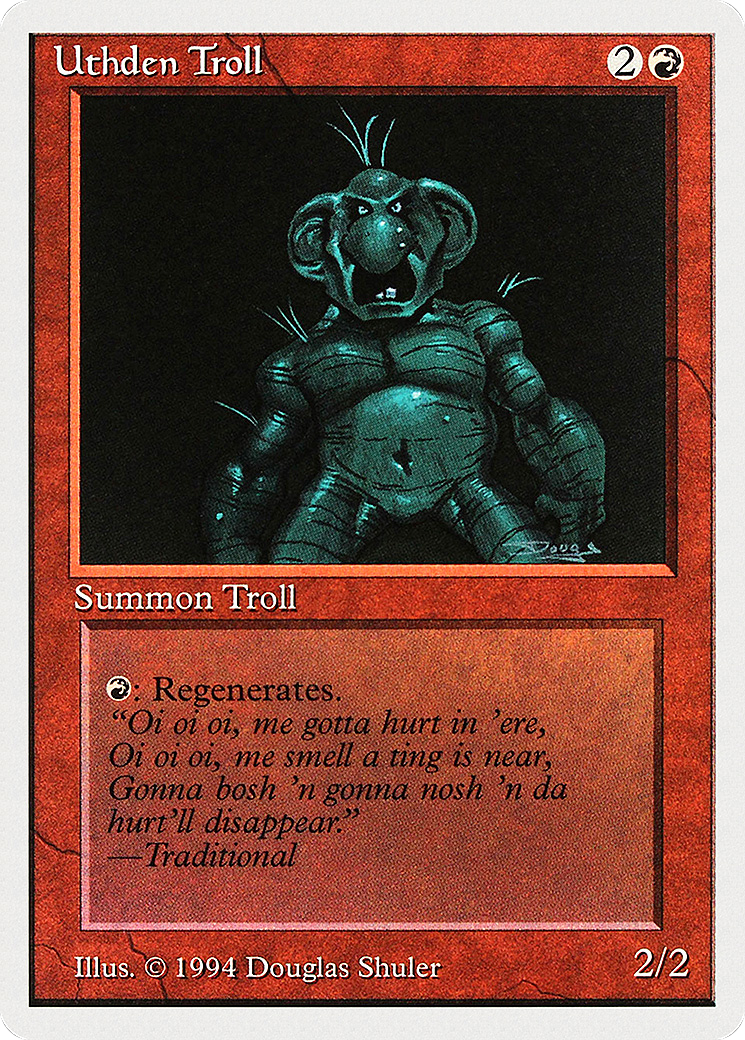 Image of Uthden Troll [Summer Magic / Edgar]