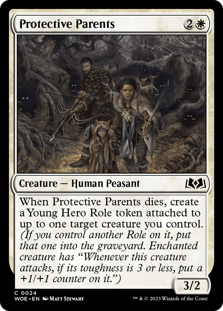 Image of Protective Parents [Wilds of Eldraine]