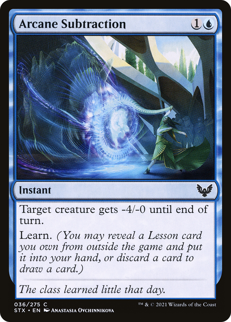 Image of Arcane Subtraction [Strixhaven: School of Mages]