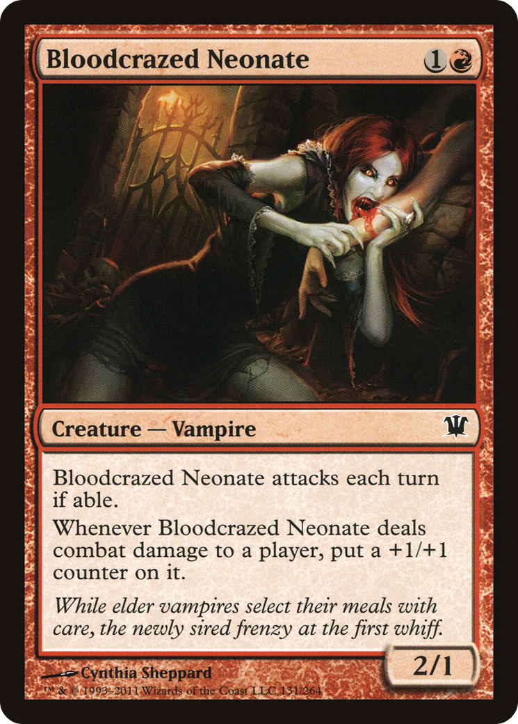 Image of Bloodcrazed Neonate [Innistrad]