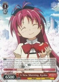 Image of A New Morning, Kyoko (MM/W35-E075 C) [Puella Magi Madoka Magica the Movie -Rebellion-]