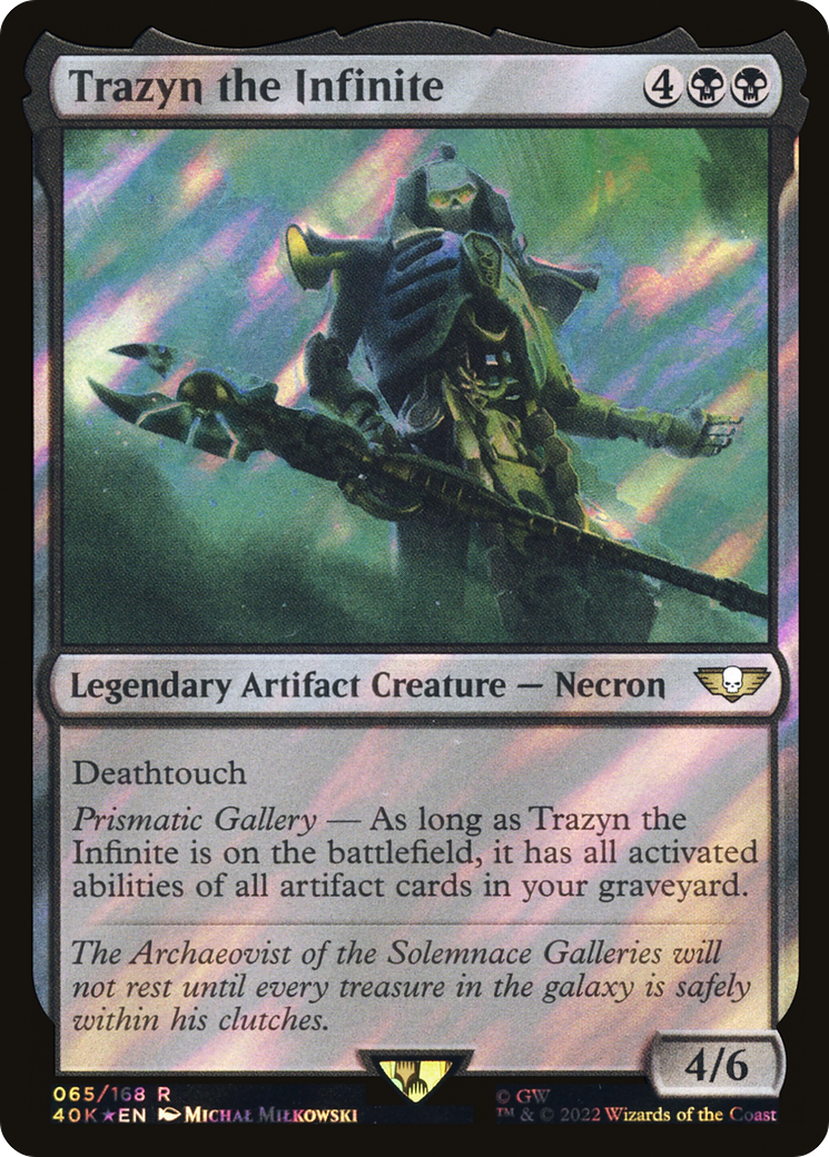 Image of Trazyn the Infinite (Surge Foil) [Warhammer 40,000]