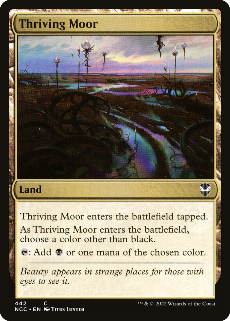 Image of Thriving Moor [Streets of New Capenna Commander]