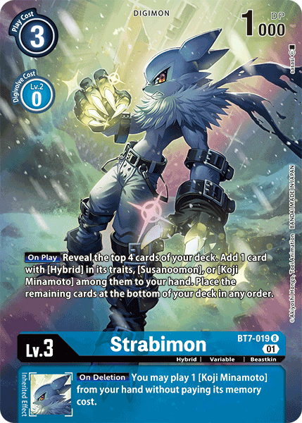 Image of Strabimon [BT7-019] (Alternate Art) [Next Adventure]
