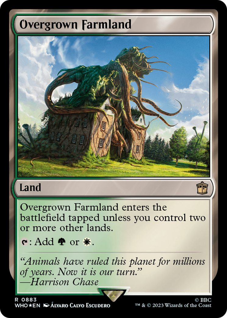 Image of Overgrown Farmland (Surge Foil) [Doctor Who]