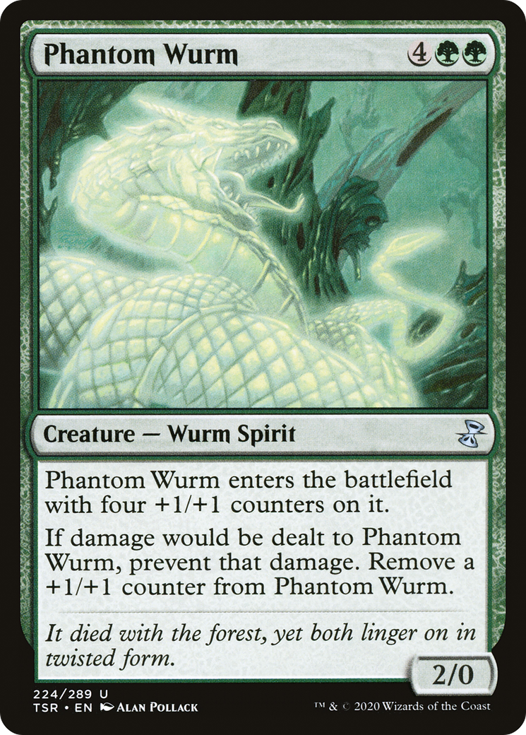 Image of Phantom Wurm [Time Spiral Remastered]