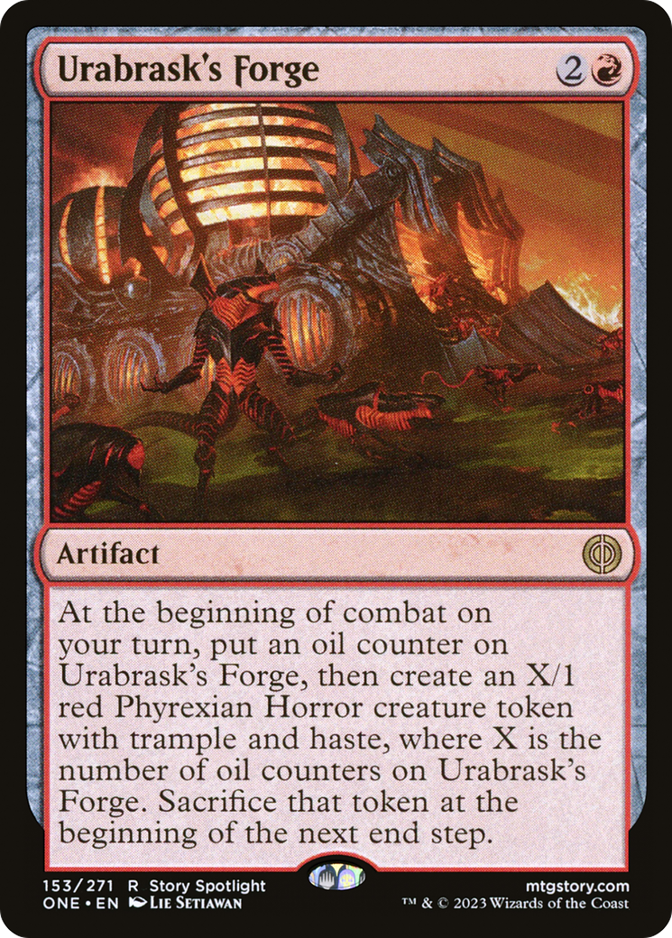 Image of Urabrask's Forge [Phyrexia: All Will Be One]