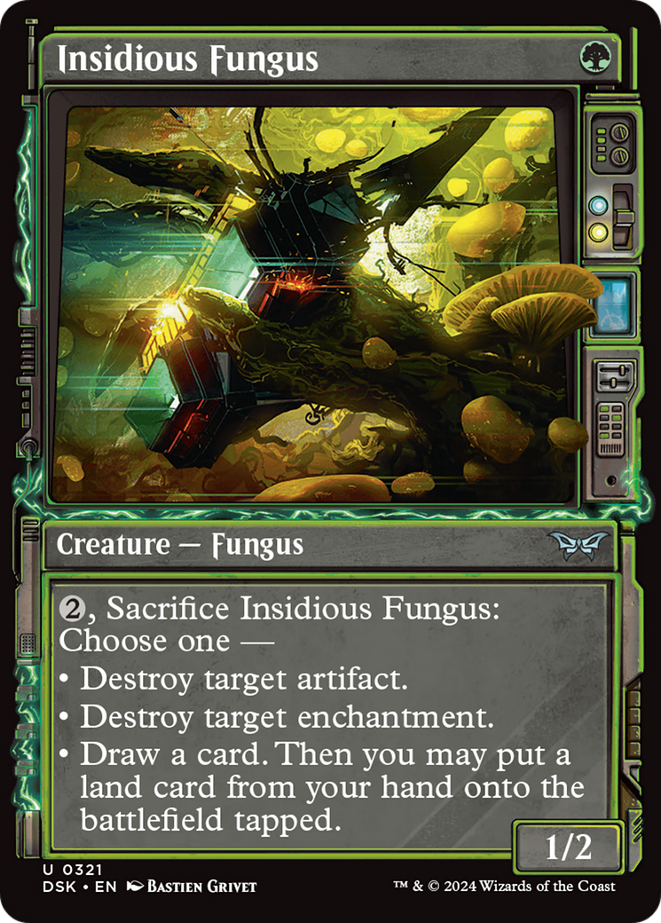 Image of Insidious Fungus (Showcase) [Duskmourn: House of Horror]