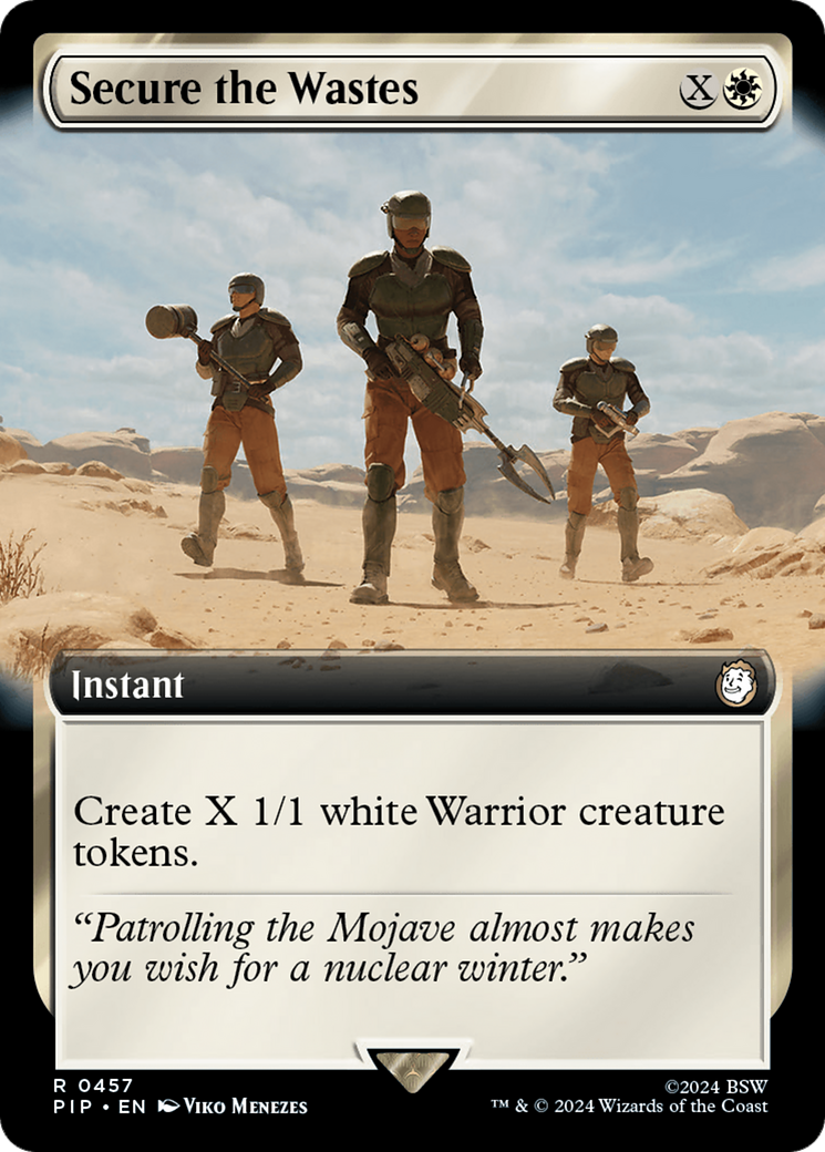 Image of Secure the Wastes (Extended Art) [Fallout]