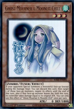 Image of Ghost Mourner & Moonlit Chill (RA05-EN096) - Rarity Collection 5 1st Edition