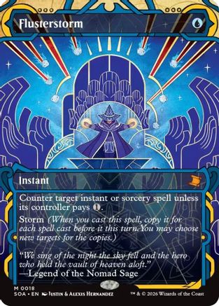 Image of Flusterstorm (SOA-018) - Secrets of Strixhaven: Mystical Archive Foil