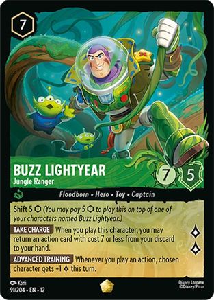Image of Buzz Lightyear - Jungle Ranger (91/204) - Wilds Unknown
