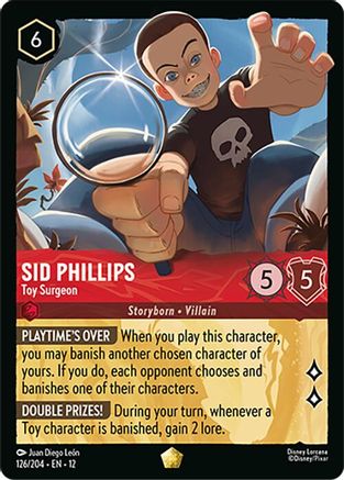 Image of Sid Phillips - Toy Surgeon (126/204) - Wilds Unknown Cold Foil
