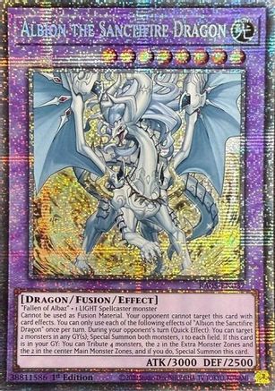 Image of Albion the Sanctifire (Starlight Rare) (RA05-EN037) - Rarity Collection 5 1st Edition