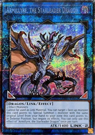 Image of Armillyre, the Starleader Dragon (Starlight Rare) (RA05-EN055) - Rarity Collection 5 1st Edition