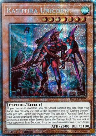 Image of Kashtira Unicorn (Starlight Rare) (RA05-EN025) - Rarity Collection 5 1st Edition