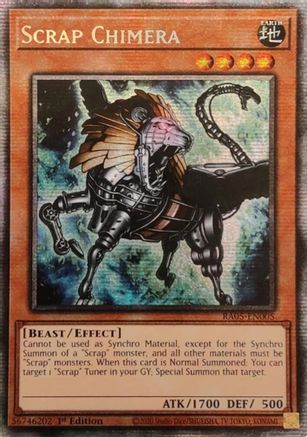 Image of Scrap Chimera (Starlight Rare) (RA05-EN005) - Rarity Collection 5 1st Edition